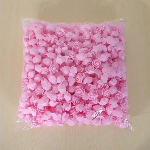 Foamroos Lia voor Rose Bear Roze Los 3,5 cm 50 stuks, Hobby en Vrije tijd, Knutselen, Nieuw, Ophalen of Verzenden