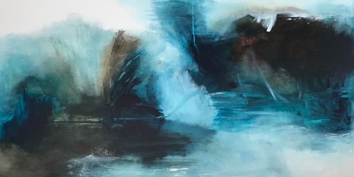 Tinys kunstverkoop, Antiek en Kunst, Kunst | Schilderijen | Abstract, Ophalen