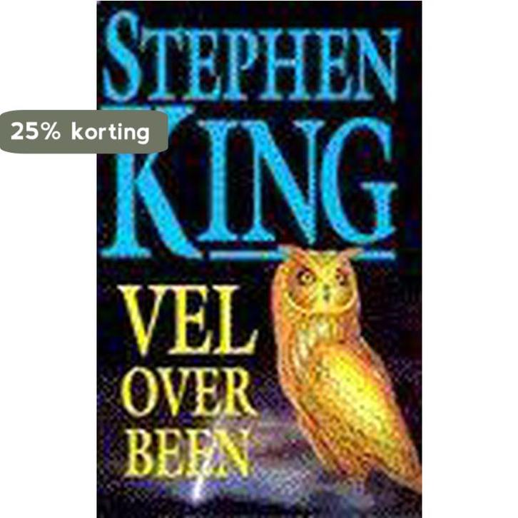 Vel over been 9789024509454 Stephen King, Boeken, Sprookjes en Fabels, Gelezen, Verzenden