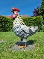 Beeldje - A metal chicken - IJzer, Metaal