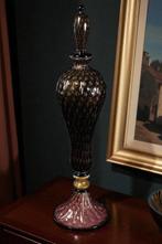 Fles - Glas - Fles met 24-karaats goud, Antiek en Kunst, Antiek | Glas en Kristal