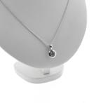 9 Krt. Hanger met witte saffier (kettinghanger), Sieraden, Tassen en Uiterlijk, Antieke sieraden, Ophalen of Verzenden, Goud, Met edelsteen