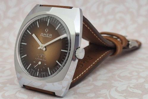 Amer - NOS - Vintage - Zonder Minimumprijs - Heren -, Sieraden, Tassen en Uiterlijk, Horloges | Heren