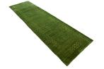 Lange Groene Gabbeh - Loper - 288 cm - 88 cm - ongebruikte, Nieuw