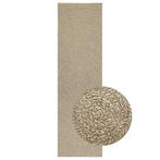 vidaXL Vloerkleed ZIZUR beige binnen en buiten 80x250 cm, Huis en Inrichting, Verzenden, Nieuw, Beige