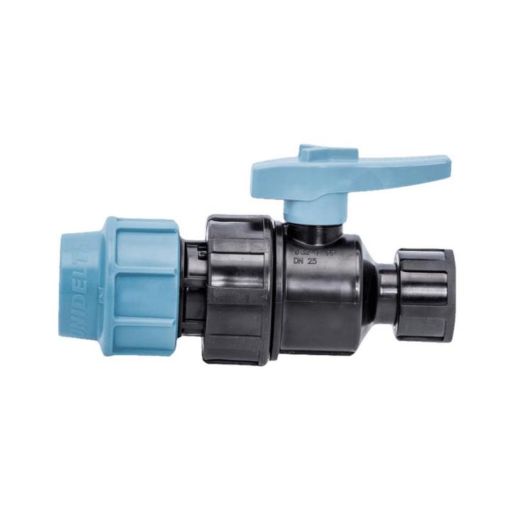 Unidelta kogelkraan - klem x binnendraad, Doe-het-zelf en Verbouw, Verwarming en Radiatoren, Nieuw, Verzenden