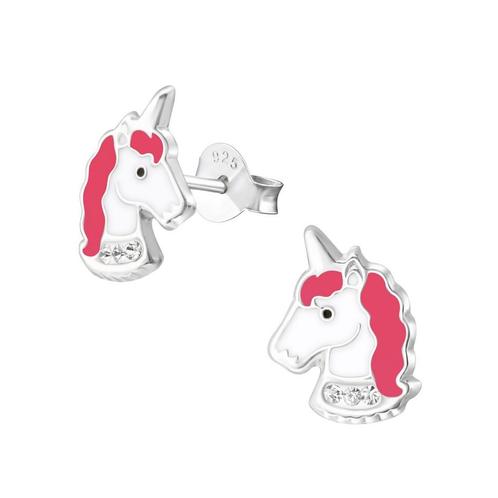 Fako Bijoux® - Kinderoorbellen - 925 Zilver - Eenhoorn -, Sieraden, Tassen en Uiterlijk, Oorbellen, Verzenden
