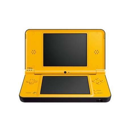 Nintendo DSi XL Zwart/Geel (Nette Staat & Krasvrije Scher..., Spelcomputers en Games, Spelcomputers | Nintendo DS, Zo goed als nieuw