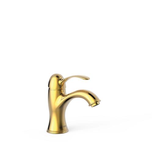 Wastafelmengkraan Tres Clasic Eengreeps met Hendel Goud, Huis en Inrichting, Badkamer | Badkamermeubels, Minder dan 25 cm, Wasbak of Wastafel