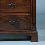 Strakke stoere ladenkast op bracket feet mooie patina  afger, Ophalen of Verzenden