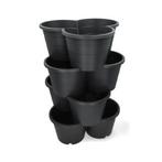 Stapelbare bloempot | Gardalux | 40 x 42 x 21 cm | 4 stuks, Tuin en Terras, Bloempotten, Verzenden, Nieuw