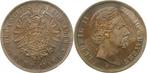 Duitsland 5 Mark Ludwig Ii Koenig v Bayern 1876 D vz/prfr..., Postzegels en Munten, Verzenden