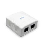 RJ45 wandcontactdoos | UTP, Verzenden, Nieuw