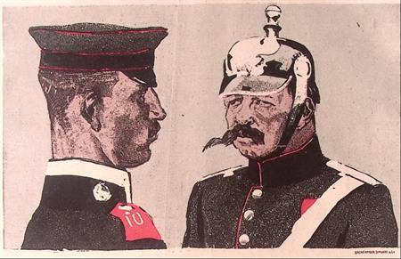 Oorlogsoverleg (lijst optie, lithos), Antiek en Kunst, Kunst | Litho's en Zeefdrukken, Verzenden