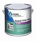 Sigma Amarol Triol WV Satin - WIT - 1 liter (LAKVERF), Doe-het-zelf en Verbouw, Verf, Beits en Lak, Wit, Nieuw, Ophalen of Verzenden