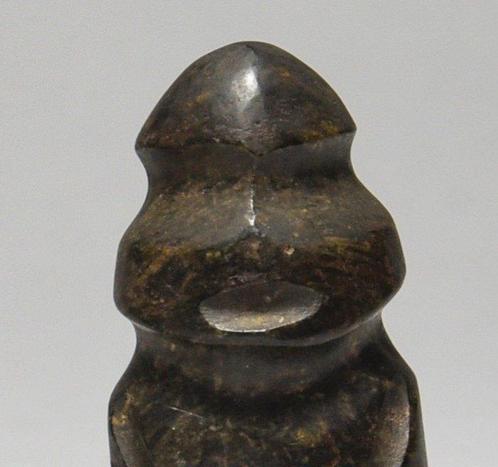 Mezcala, Estado de Guerrero, Mexico Steen Antropomorf idool., Verzamelen, Mineralen en Fossielen