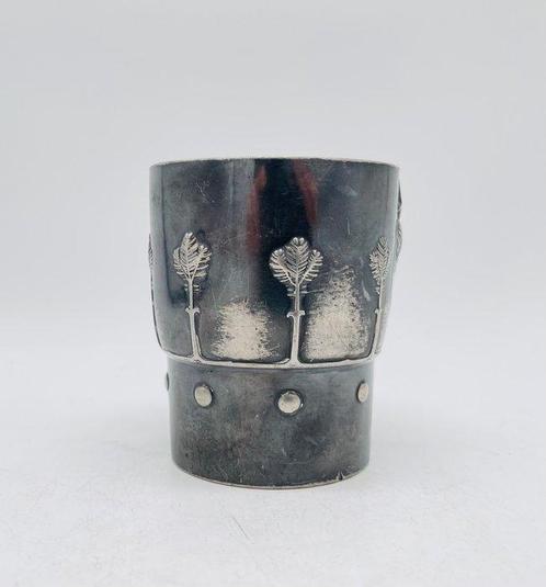 WMF / Geislingen - Bekerglas - Verzilverd - Beker met, Antiek en Kunst, Kunst | Designobjecten