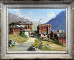 Gaston Robert Peitrequin (1915-1990) - Chalet di Montagna