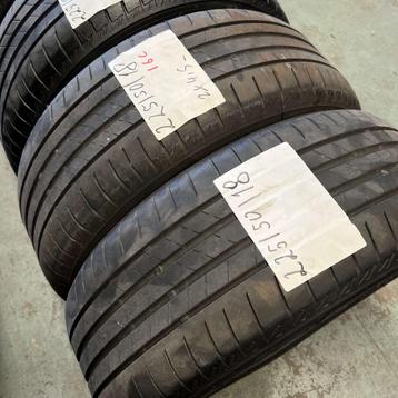 2 x Bridgestone Turanza T005 225-50-18 Zomerbanden 5mm