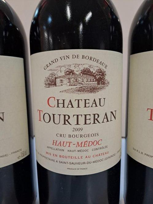 2009 Château Tourteran - Haut-Médoc Cru Bourgeois - 5, Verzamelen, Wijnen