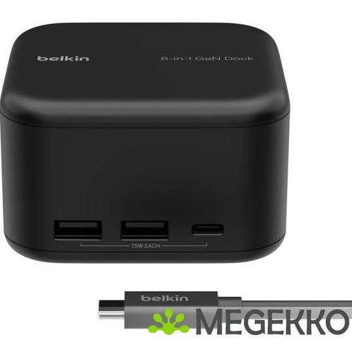 Belkin INC018vfBK Bedraad USB 3.2 Gen 1 (3.1 Gen 1) Type-C, Computers en Software, Windows Laptops, Nieuw, Verzenden