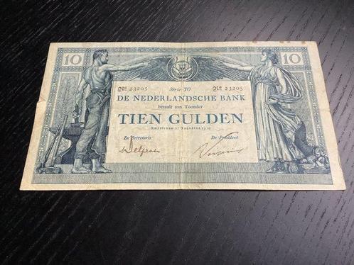 Nederland. - 10 Gulden 1920 - PL 31.e2.b (Zonder, Postzegels en Munten, Munten | Nederland