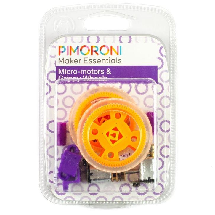 Maker Essentials - Micro-motors &amp; Grippy Wheels, Hobby en Vrije tijd, Elektronica-componenten, Verzenden