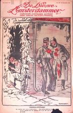 Spotprent Duitse vredesbesprekingen tijdens Eerste Wereld..., Antiek en Kunst, Verzenden