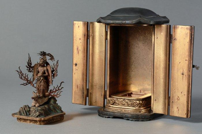 Iizuna Gongen () Figure - An offering dedicated to, Antiek en Kunst, Antiek | Overige Antiek