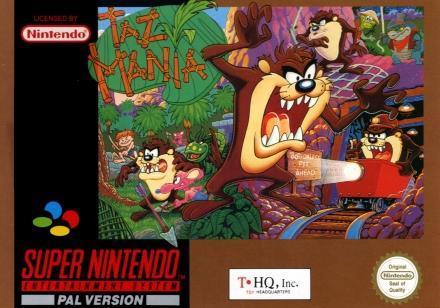 MarioSNES.nl: Taz-Mania Lelijk Eendje - iDEAL!, Spelcomputers en Games, Games | Nintendo Super NES, Gebruikt, Ophalen of Verzenden