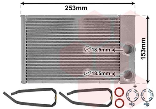KACHEL RADIATEUR VOOR CHEVROLET CRUZE J300 2009-2015, Auto-onderdelen, Airco en Verwarming, Nieuw, Ophalen of Verzenden