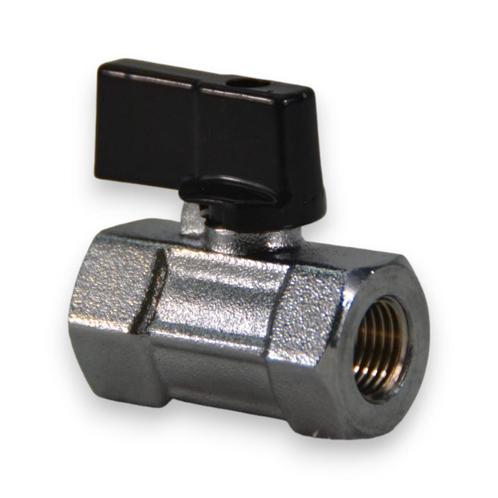 Kogelkraan mini 2x binnendraad 1/2, Tuin en Terras, Buitenkranen, Ophalen of Verzenden