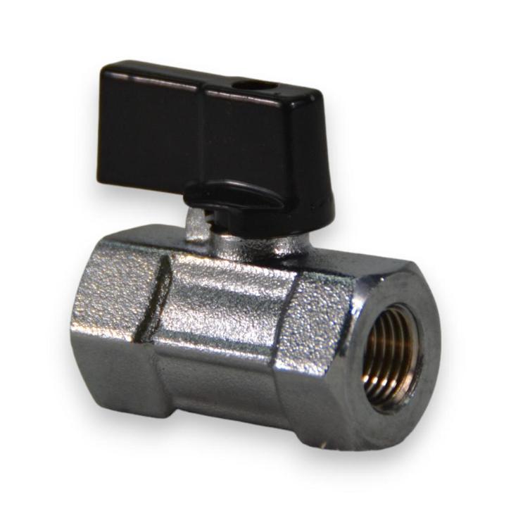 Kogelkraan mini 2x binnendraad 1/2, Tuin en Terras, Buitenkranen, Ophalen of Verzenden