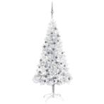 vidaXL Kunstkerstboom met verlichting en kerstballen 120 cm, Diversen, Kerst, Verzenden, Nieuw