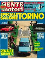 1984 GENTE MOTORI MAGAZINE 11 ITALIAANS, Nieuw, Author