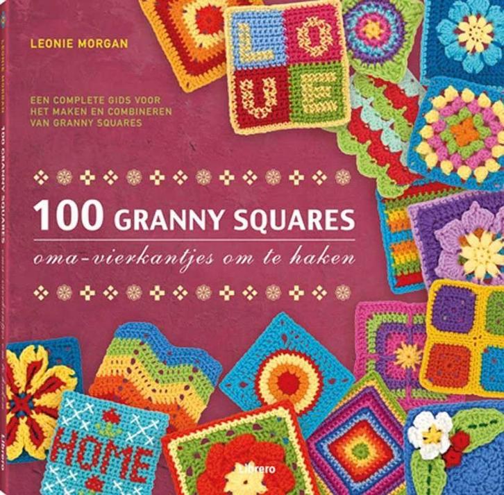 100 granny squares 9789089983220 Leonie Morgan, Boeken, Hobby en Vrije tijd, Zo goed als nieuw, Verzenden