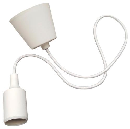 LED lamp DIY | pendel hanglamp - strijkijzer snoer | E27 sil, Huis en Inrichting, Lampen | Overige, Nieuw, Verzenden