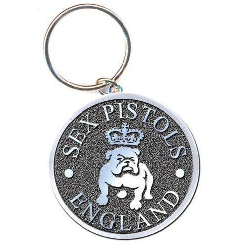 The Sex Pistols Bulldog Sleutelhanger officiële merchandise, Verzamelen, Muziek, Artiesten en Beroemdheden, Gebruiksvoorwerp, Nieuw