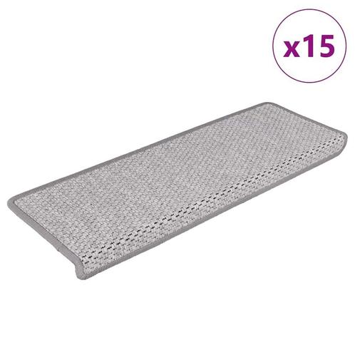 Trapmatten Zelfklevend Platina | OP = OP! 47% Korting, Huis en Inrichting, Stoffering | Vloerbedekking, Grijs, Nieuw, Tapijt, Ophalen of Verzenden