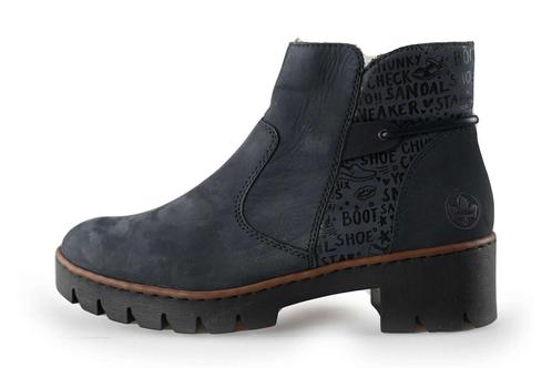 Rieker Enkellaarzen in maat 41 Blauw | 10% extra korting, Kleding | Dames, Schoenen, Blauw, Zo goed als nieuw, Lage of Enkellaarzen
