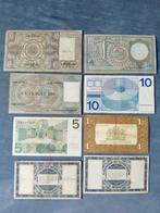 Nederland. - 8 banknotes - various dates (Zonder, Postzegels en Munten, Munten | Nederland