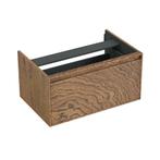 Onderkast Forzalaqua Reno 80x51x40 Cm 1 La Softclose Eiken, Ophalen of Verzenden, Nieuw, Bad