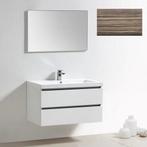 Badkamermeubelset Sanilux Trendline 100x47x50 cm 2, Ophalen of Verzenden, Nieuw, Bad