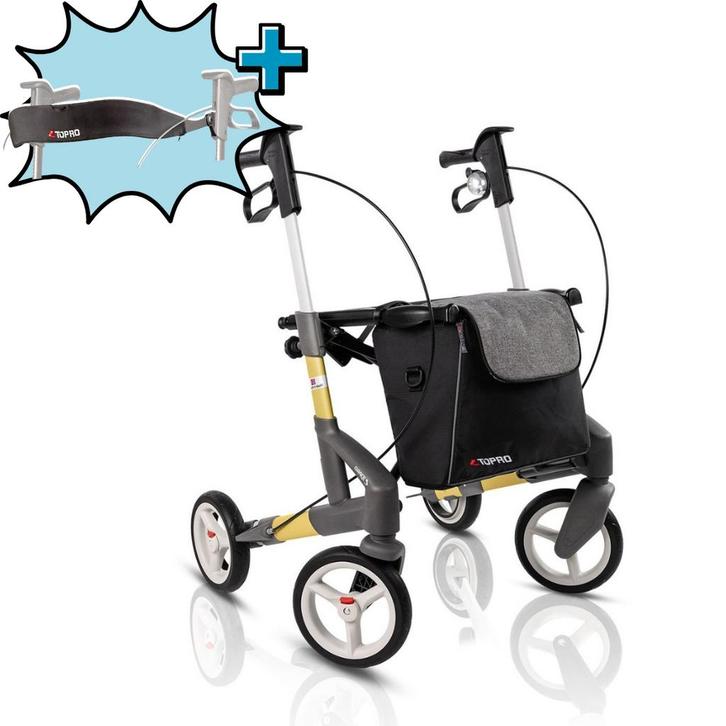 rollator TOPRO Troja 5G geel small, Diversen, Rollators, Nieuw, Ophalen of Verzenden