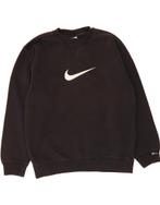 NIKE Boys Graphic Sweatshirt Jumper 12-13 Years Large Black, Verzenden, Nieuw