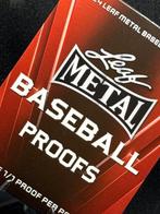 2024 Leaf Leaf Metal Baseball Proofs 2024 Una de una - 1, Verzamelen, Nieuw