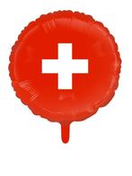 Zwitserland Helium Ballon Leeg 45cm, Hobby en Vrije tijd, Feestartikelen, Nieuw, Verzenden