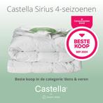Dekbed Castella Sirius Ducky Dons 4-seizoenen / eendendons, Huis en Inrichting, Eenpersoons, Wit, Nieuw, Ophalen of Verzenden