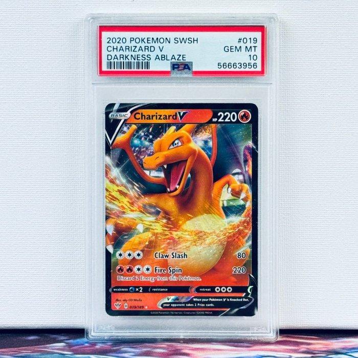 Pokémon Graded card - Charizard #019 - Pokémon - PSA 10, Hobby en Vrije tijd, Verzamelkaartspellen | Pokémon
