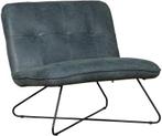 Leren fauteuil zonder armleuning Smile Special - Echt leer,, Huis en Inrichting, Nieuw, Ophalen of Verzenden, 75 tot 100 cm, Modern